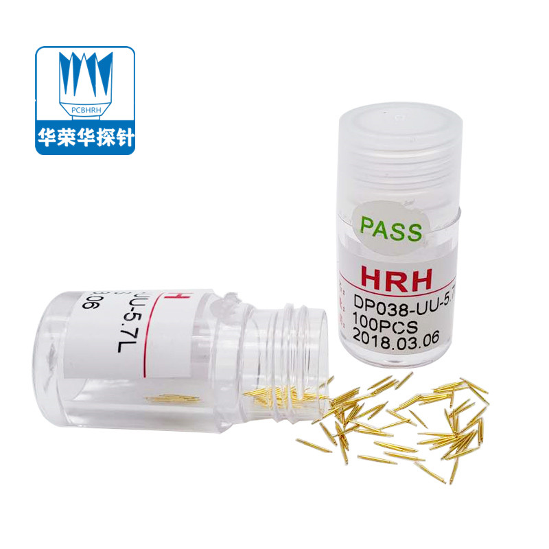 雙頭探針DP038-UU-5.7L，BGA探針、華榮華雙頭針廠(chǎng)家